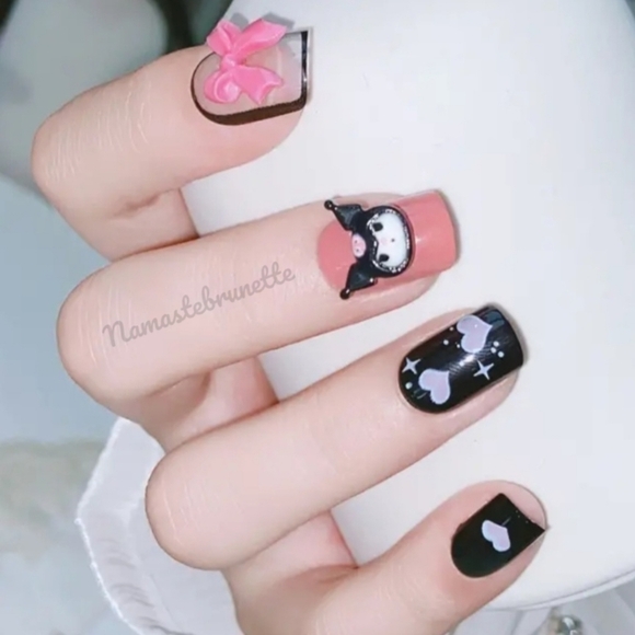 Sanrio Kuromi 3D Press On Nails - Picture 7 of 16